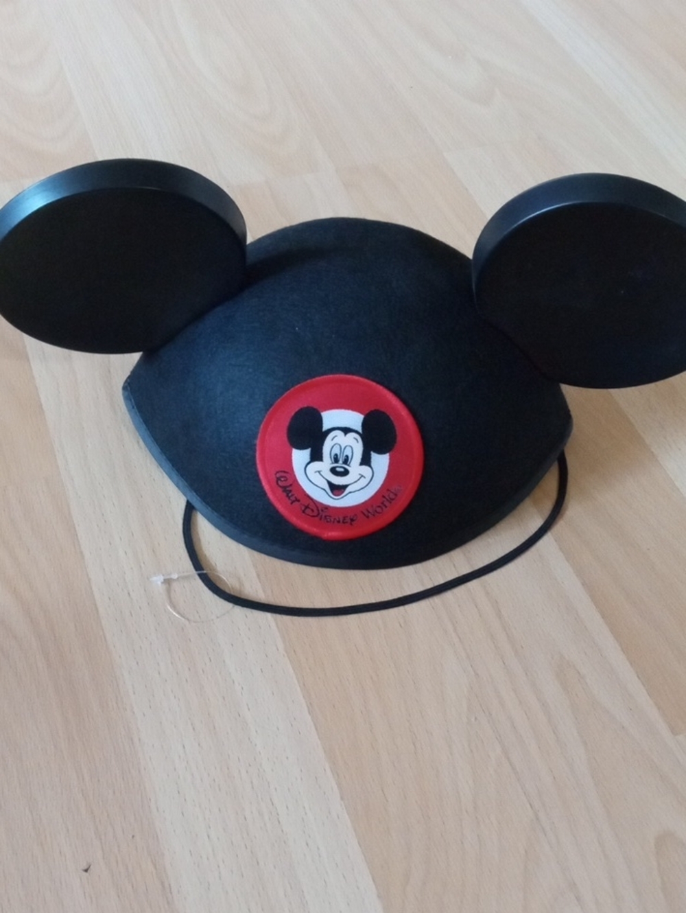 Disney Mickey Mouse Adult Black Ear Hat